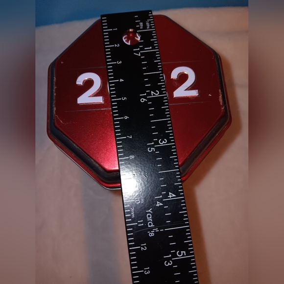 Empty 2022 Aldi Benton Sugar Cookies Christmas Music Box Cookie Tin Pre-owned - Picture 9 of 10